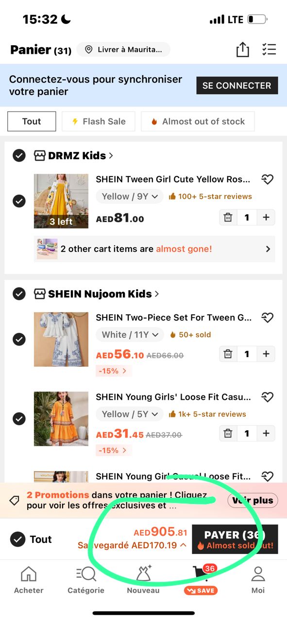 Shein New Order 36Products